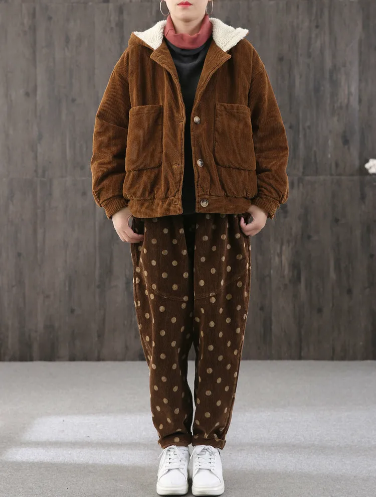 Max LuLu/Модная верхняя одежда в Корейском стиле; женская зимняя куртка; вельветовые стеганые пальто; винтажные теплые утепленные парки с капюшоном; большие размеры