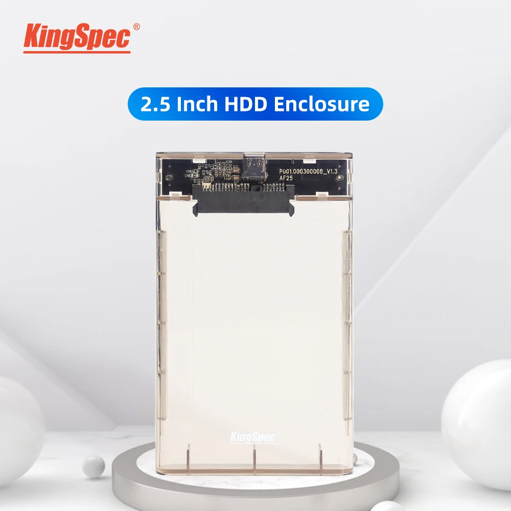 KingSpec 2 5 HDD жесткий диск Корпус SATA к USB адаптер чехол для дюймового SSD внешний hdd