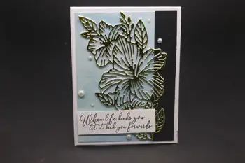 

Scrapbooking flower mental cutting die Christmas New Arrivals 2019 Glita Creatif papercraft handmade stencil cutter art