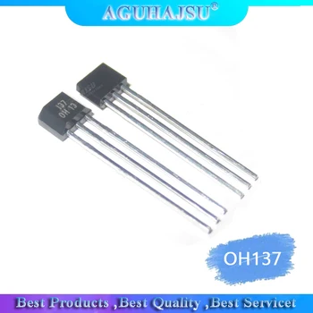 

10pcs OH137 Hall Effect Sensor for Highly Sensitive Instruments TO-92S In-kind Shooting new