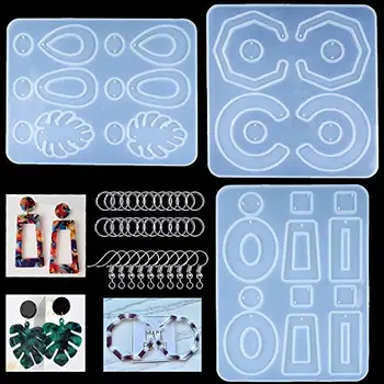 

Earring Resin Molds Silicone Mold Bohemian Drop Dangle for Resin Casting Jewelry Making-Epoxy Resin & UV Resin DIY Crafts