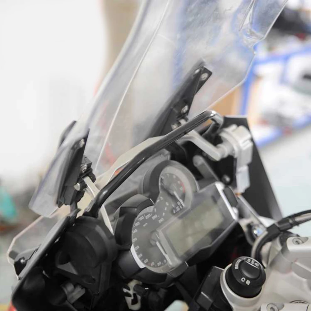 For BMW R1250GS ADV LC R1250 GS R1200GS R1200 R 1250 Adventure 2019 2020 Motorcycle Mobile Phone Navigation Bracket Support 12MM