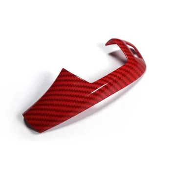 

1pcs Carbon fiber cover Shift lever decoration For BMW X5 X6 E70 E71 2008-13 Gear Lever cover