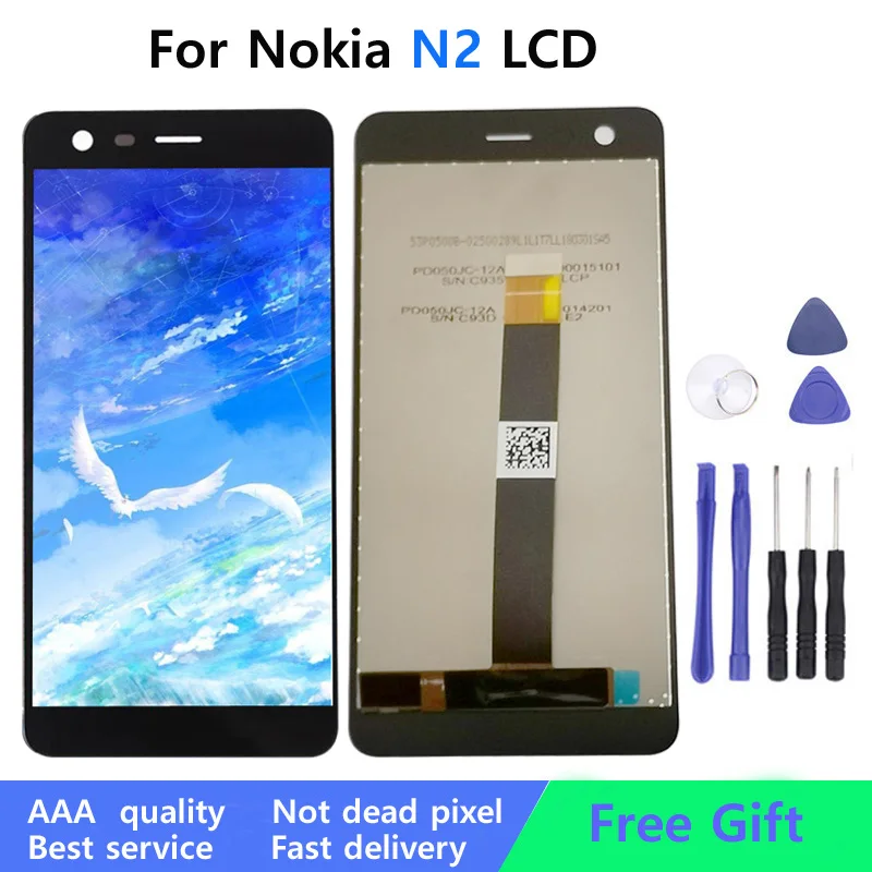 ЖК-дисплей для Nokia 2 N2 TA-1007 TA-1029 TA-1023 TA-1035 TA-1011 дисплей сенсорный экран дигитайзер в