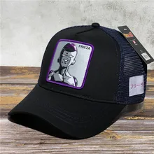 casquette dragon ball бренд dragon ball Z FRIEZA Кепка Snapback Дальнобойщик папа шляпа мультфильм аниме ролевая Кепка Snapback хип-хоп кепка s