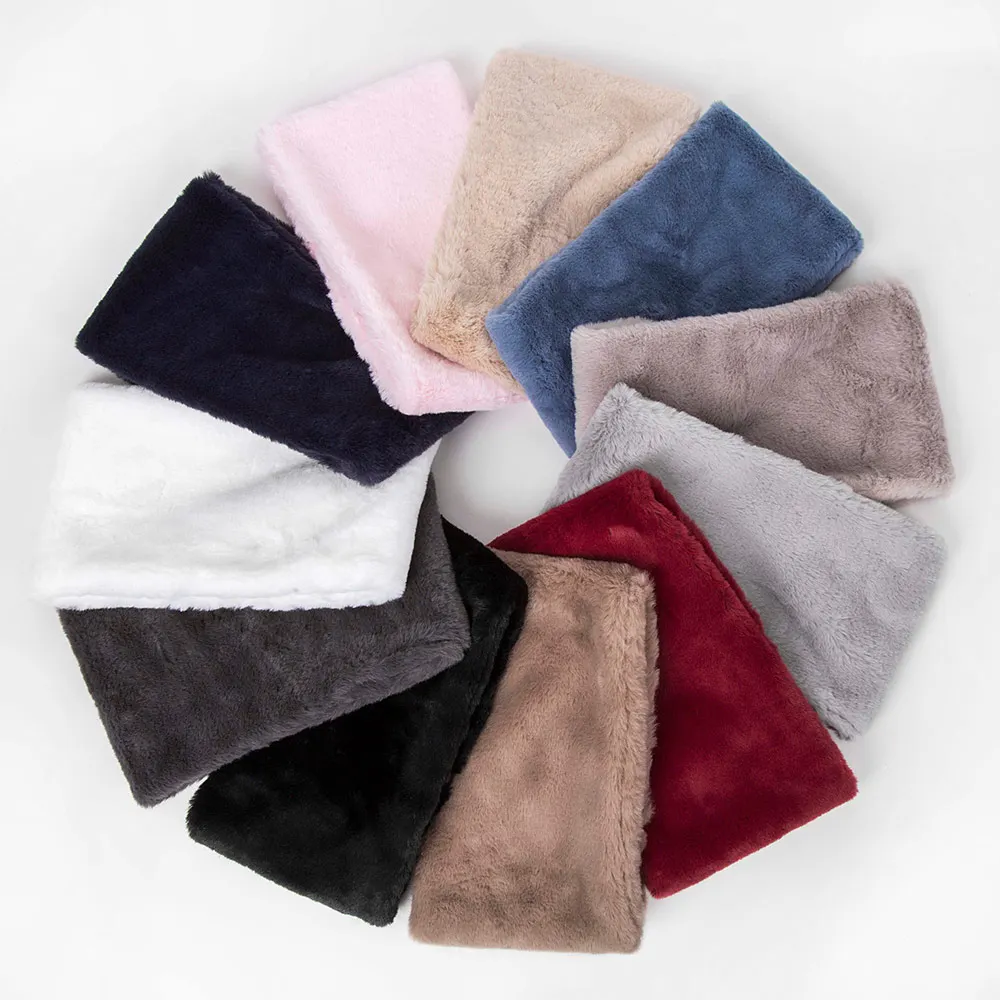 TRUENJOY женский зимний толстый теплый шарф мужской новый мягкий унисекс однотонный