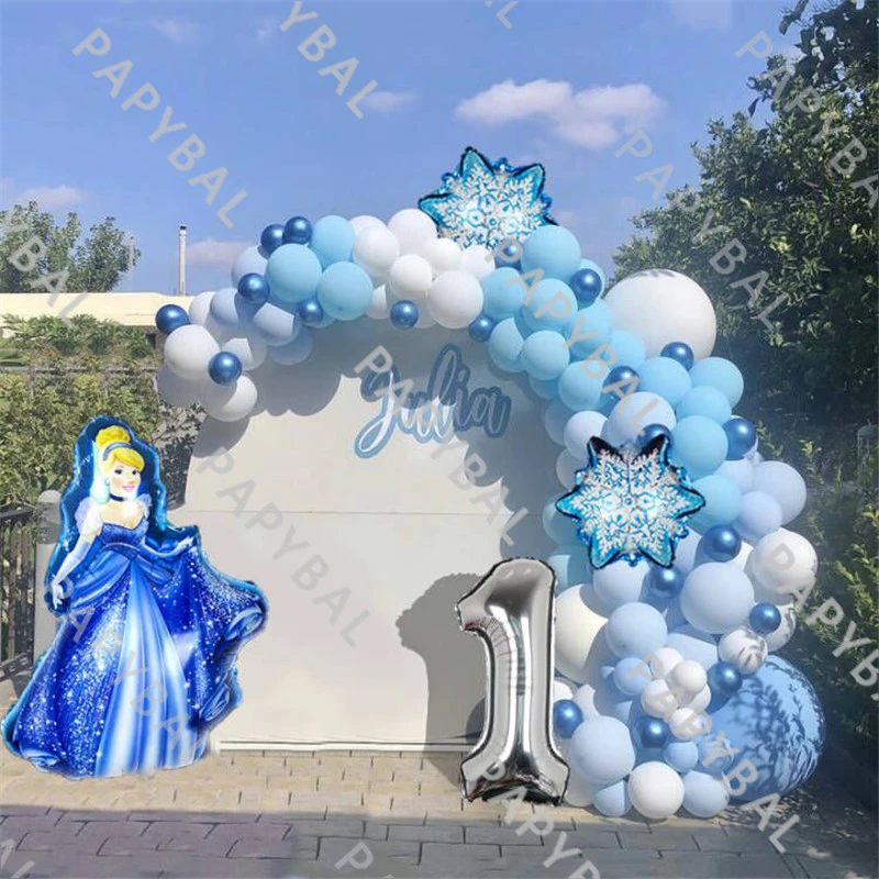 columpio sufrir Furioso Juego de globos de aluminio de Frozen de Disney para niños, decoración para  fiesta de cumpleaños, número de 32 pulgadas, suministros, 1 Juego|Globos y  accesorios| - AliExpress