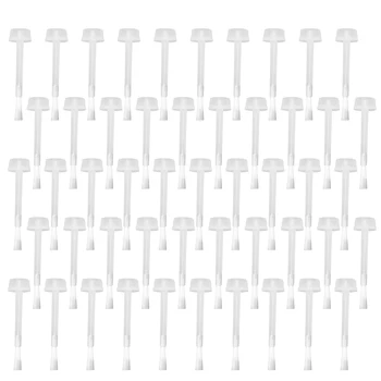 

200pcs Nail Brush Nail Art Brush Nail Brushes Nail Oil Brush Creative Nail Art Tool Practical Nail Brush (Long Round Brush)