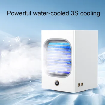 

Office Desktop Spray Humidifier Cooler 3 Speed Air Conditioner Humidifier Purifier Spay CoolingFan with Disinfection USB Fan