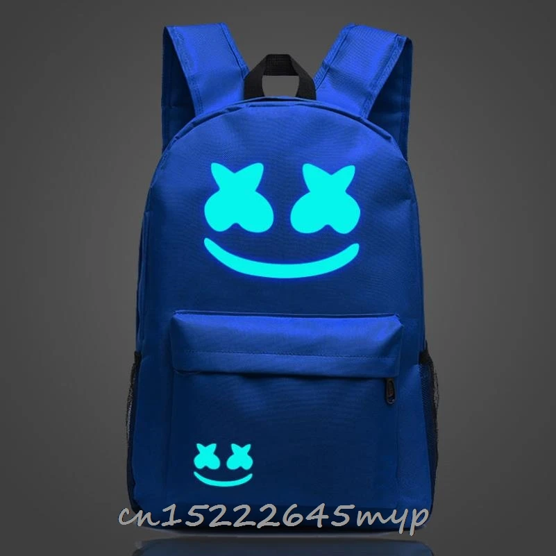 DJ Marshmello Fashion Backpacks Custom 