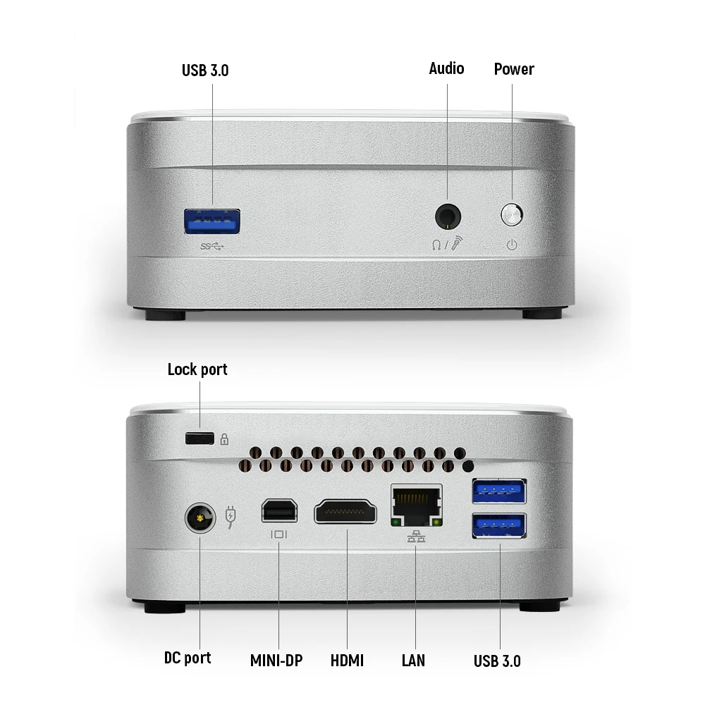 Процессор Intel Nuc 7th Gen 7500U процессор мини ПК DDR4 E. Mini V6 Barebone|Мини ПК| |