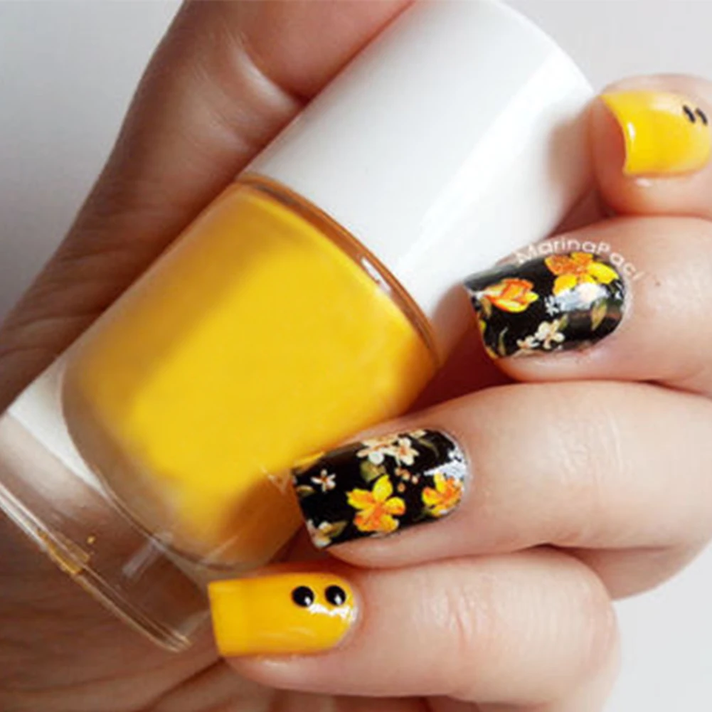 Nail Art Water Decals Transfer Stickers Splendid Flower Manicure Decoration Tips