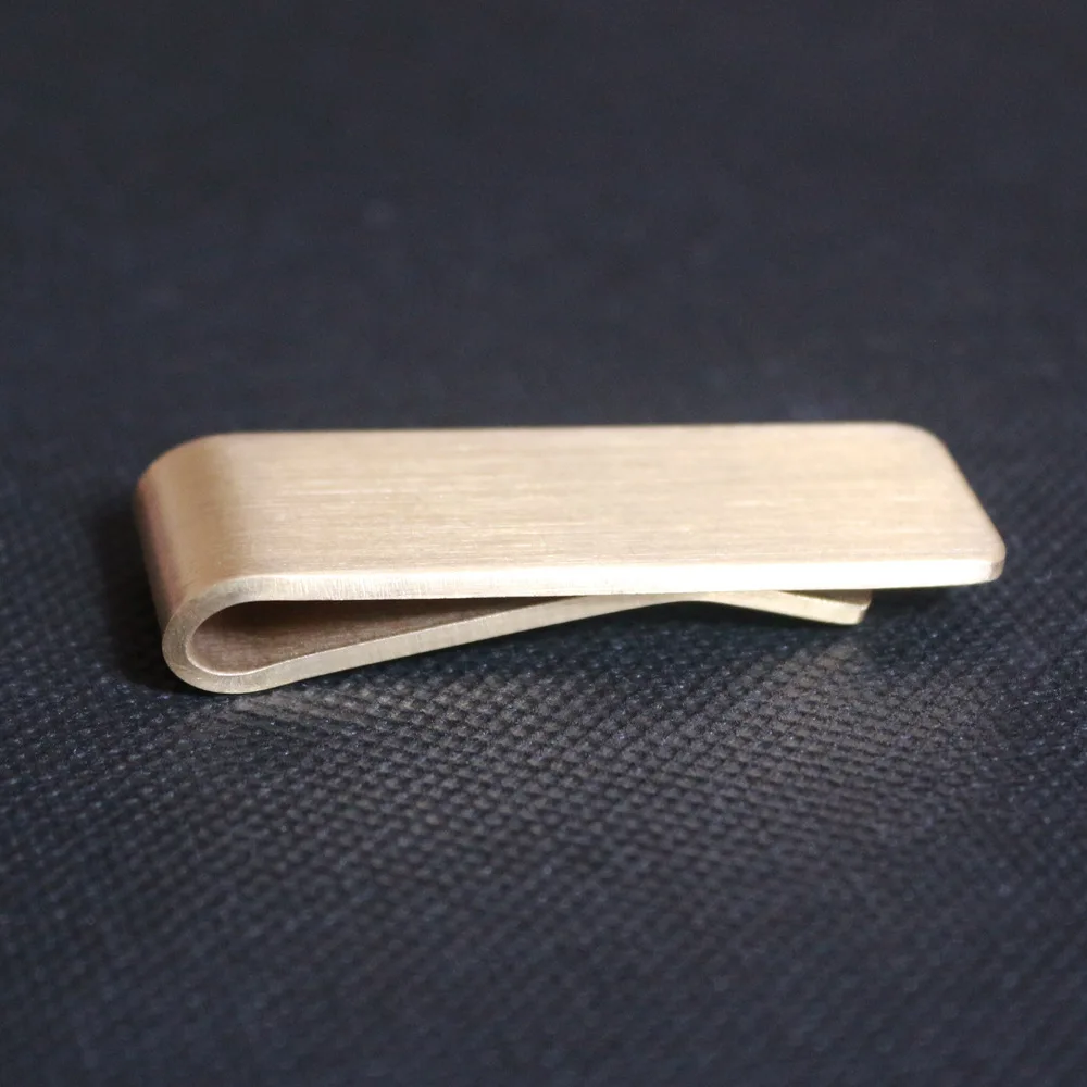 Metal Money Clip Credit Card Holder for Men