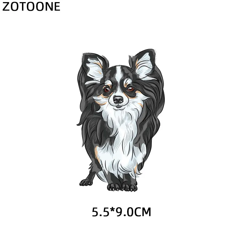 ZOTOONE, железные нашивки для милых собак, кошек, медведей, наклейки для животных, переводные наклейки для одежды, футболки, самодельные аксессуары для передачи тепла, Аппликации E