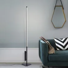 И узкая линия личности торшер дизайнерские лампы и фонари это слово полосы ins веб-знаменитости торшер