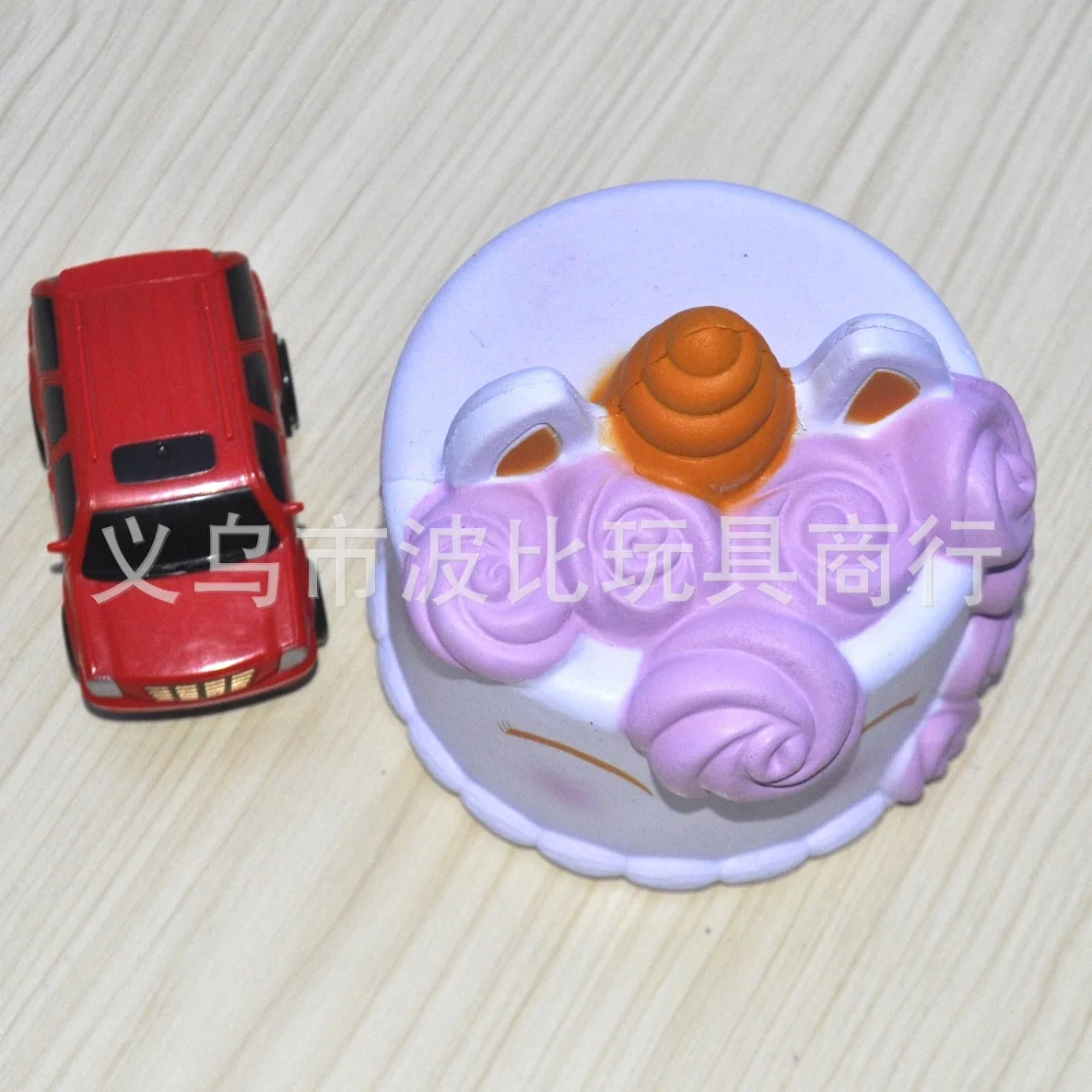Cross Border for New Style Memory Foam Unicorn Beast Cake Model Memory Foam Rose Unicorn Cake Toy