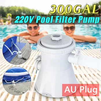 

NEW Electric Swimming Pool Filter Pump For Above Ground Pools Cleaning Tool EU