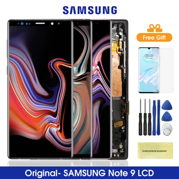 

6.4'' ORIGINAL N960 LCD For SAMSUNG GALAXY Note9 Note 9 Lcd Display Touch Screen With Frame Digitizer Parts For Samusng N960 Lcd