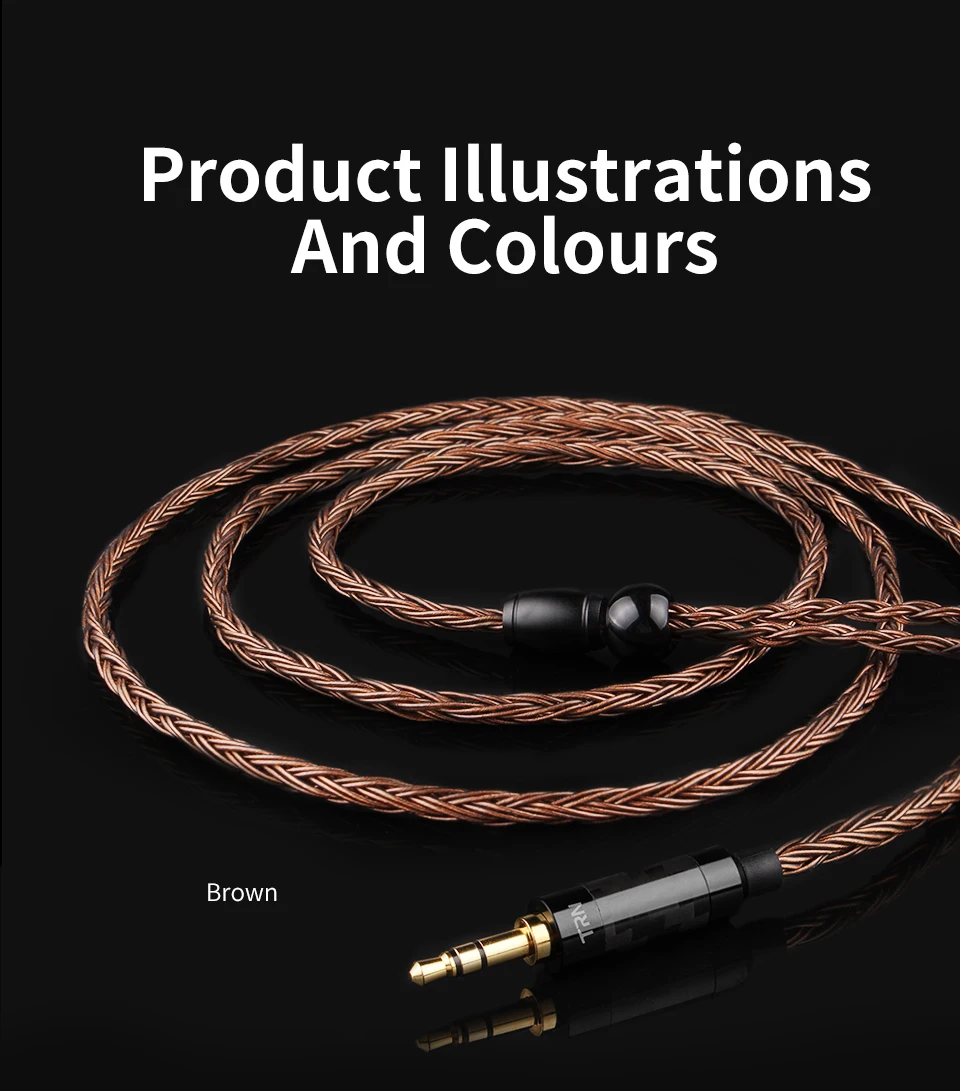 TRN16 Core Verzilverd 4,4 мм Gebalanceerde Kabel Tot 0,75 0,78 2pin/разъем MMCX hifi обновление Kabel Voor TRN V80/KZ/TFZ