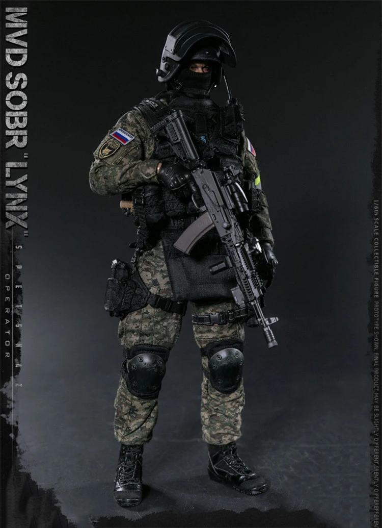 Коллекционная 1/6 шкала полный набор Мужская игровая фигурка военного 78058 русский спецназ MVD SOBR LYNX для фанатов коллекция подарки