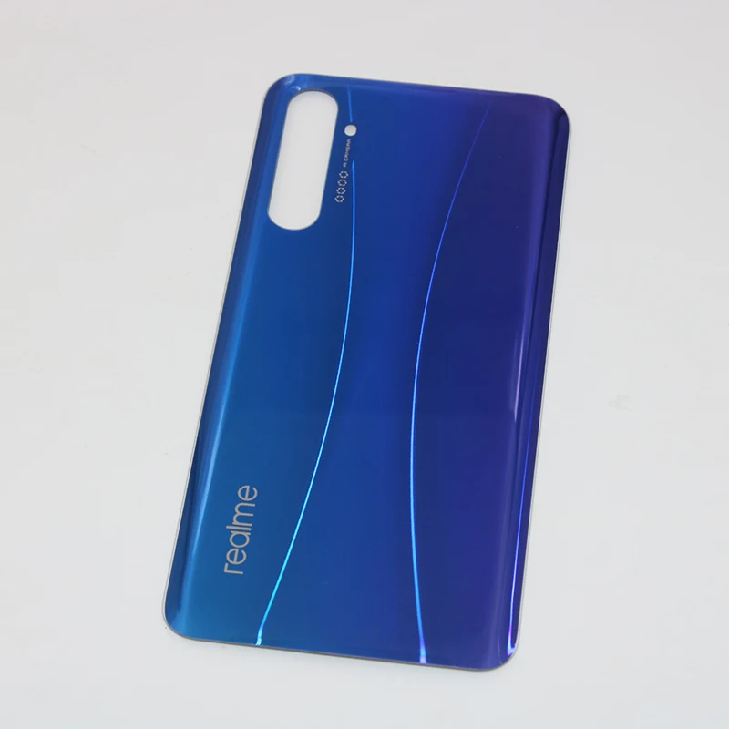 Original New Back Battery Cover Housing Door Rear Case For Oppo realme X2 RMX1991 With Adhesive Sticker Repair Parts 6.5 inch