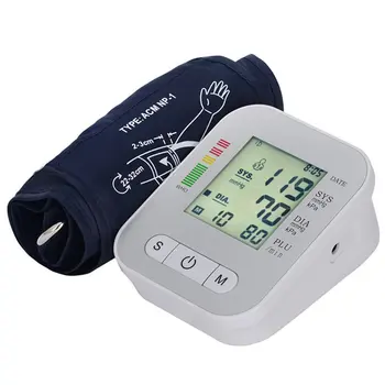 

1 set Arm Type Pressure Gauge ABS Monitor Upper Arm Bandwidth Range Cuff Suitable for Home Use sphygmomanometer