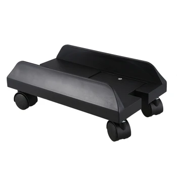 

Desktop Computer Host Bracket Removable and Adjustable Base Chassis Tray Simple Storage Rack With Brake