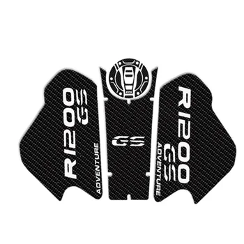 

Motorcycle Anti slip Tank Pad Sticker Pad Side Gas carbon fibre Knee Grip Protector for BMW R1200GSAdventure R1200GS ADV 2018-19