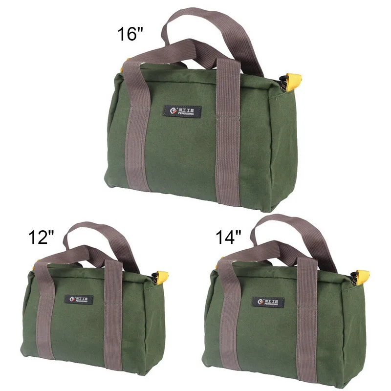 

Multifunction Waterproof Oxford Canvas Hand Tool Carry Storage Bags Portable Pliers Metal Toolkit Parts Hardware Organizer Pouch