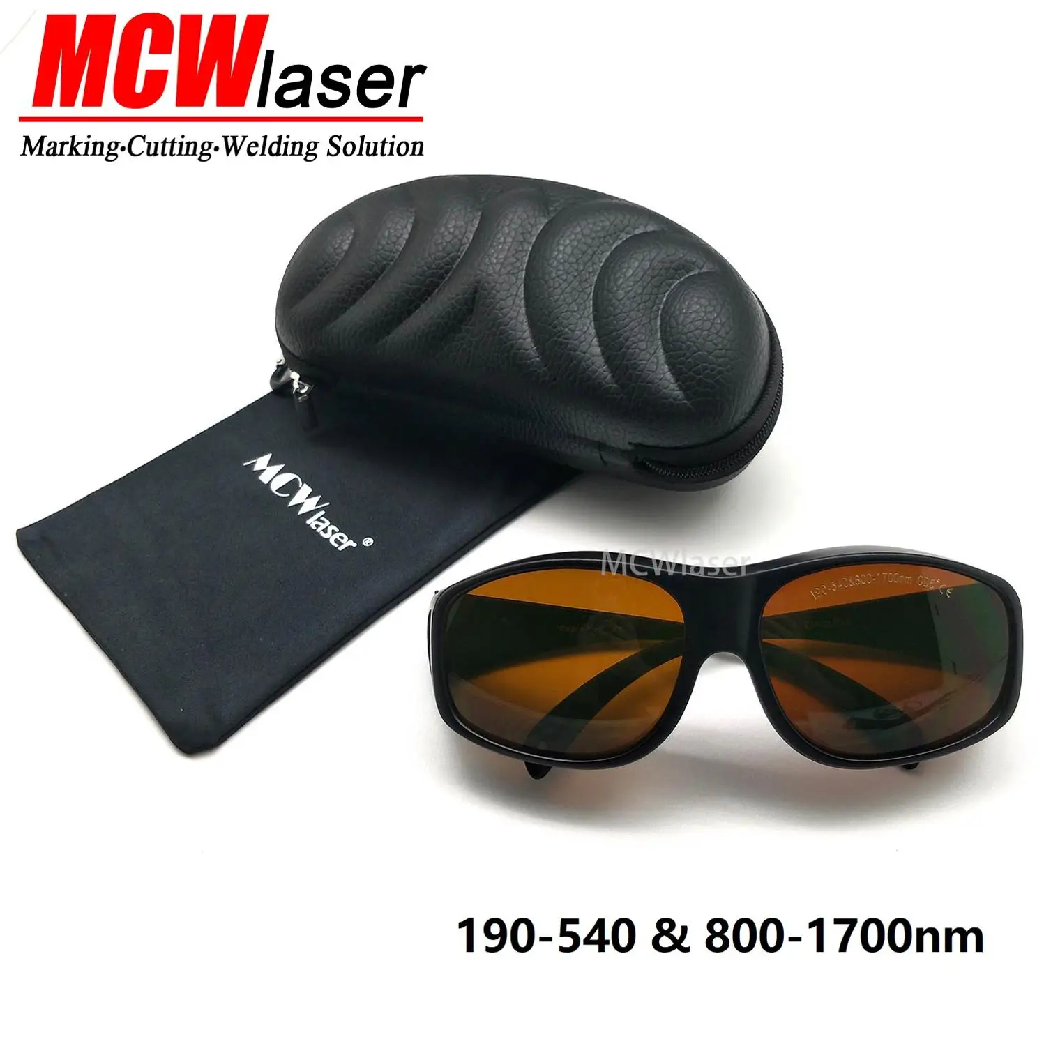 

Laser Safety Goggles Protection Glasses 190nm-540nm&800nm-1700nm CE OD5+ EP-1-9