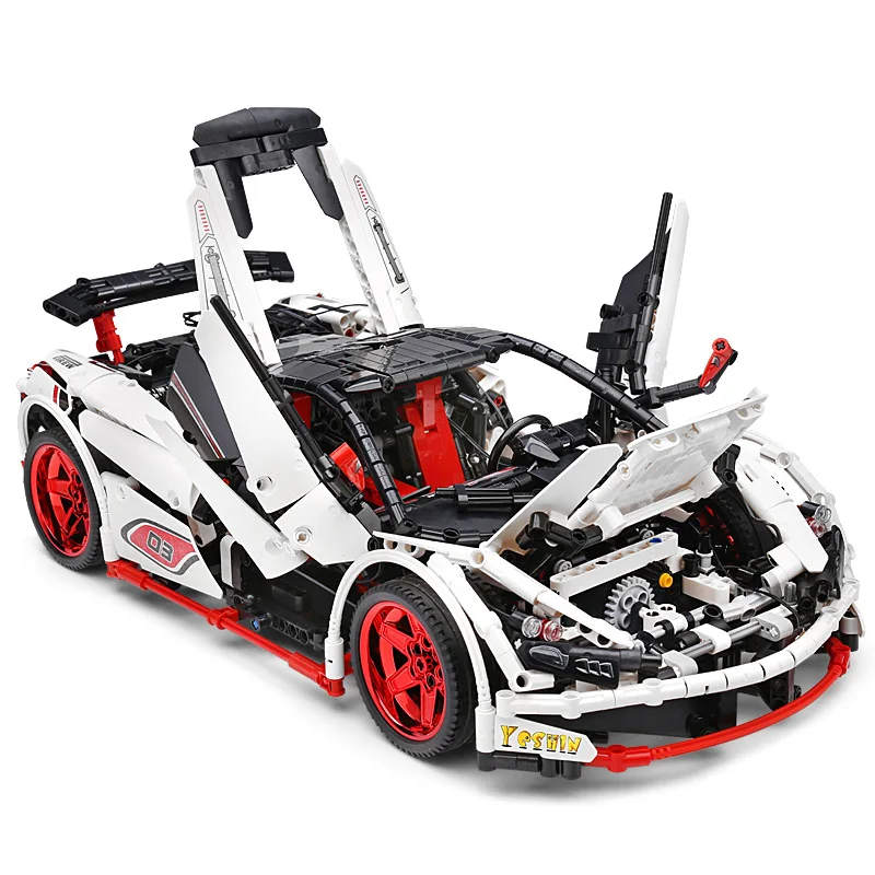 1928 шт. 1:10 RC City Technic серия гоночный автомобиль совместимый Blcoks пульт дистанционного управления и приложение телефон управление игрушки для детей Gifts13067