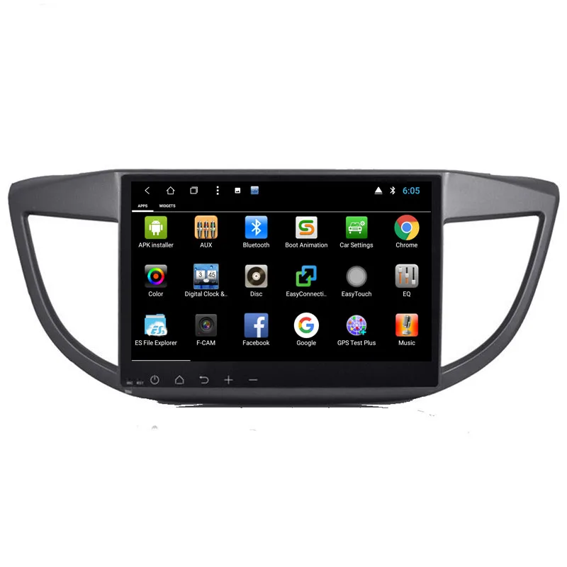 NaviTopia 1024*600 10,2 дюймов 8 core ram 2G rom 32G Android 8,1 автомобильный радиоплеер для Honda CRV 2013-с картами