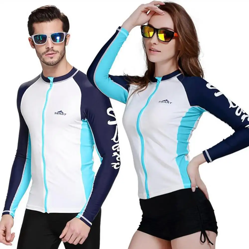 

2019 Brand New Young Women Neoprene Scuba Diving Wetsuits Top Water Sports Wetsuit Jacket Front Zipper Fashion Hot Wetsuit #s