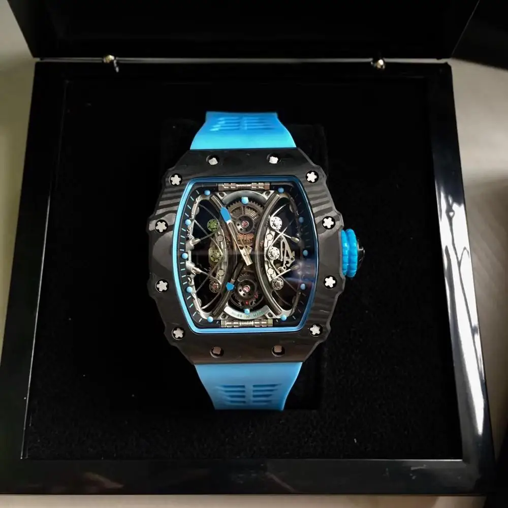 A09177 мужские часы Топ бренд подиум роскошный европейский дизайн автоматические механические часы