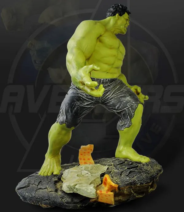 Супер Гигантский Размер MARVEL Халк Зеленый гигантский Рисунок Статуя 2" 1/4 масштаб