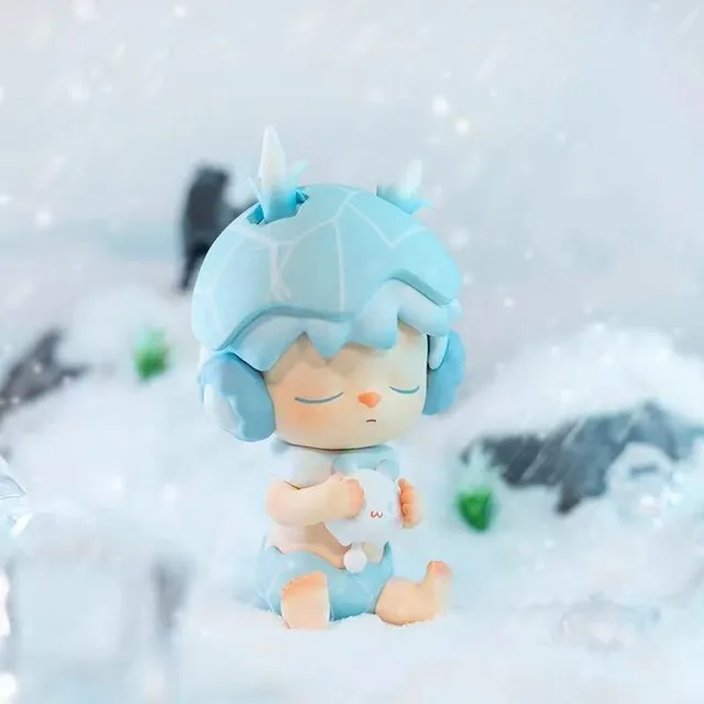 Super Hot MIMI ADVENTURE Blind Box Toy Caja Ciega Blind Bag Toy Girl Model Birthday Gift Mystery Box Fairy Garden Desk Decor Glacier Wizard