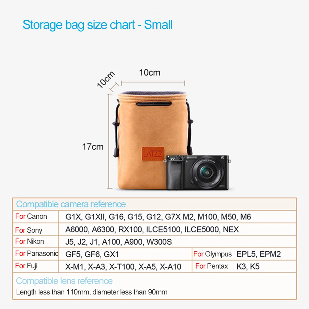 Фотография DSLR камера Drawstring сумка камера Пылезащитная царапинам сумка камера Сумка Объектив чехол Защита серый/темно-зеленый/желтый