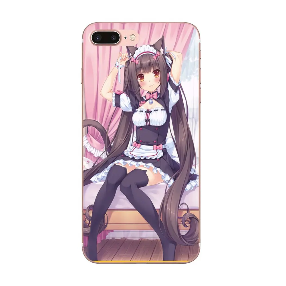 Для Apple iPhone 4 4S 5 5C 5S SE 6 6S 7 8 Plus X XS Max XR мягкий прозрачный чехол Сексуальная аниме