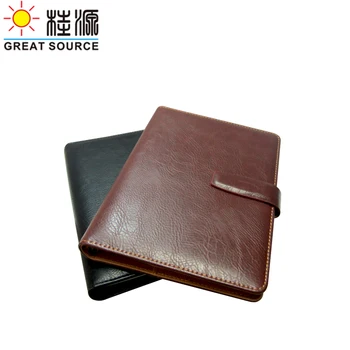 

Ring Binder Folder A5 Journal Cover Leather Notebook Cover Agenda Folder Organizer Bag Gift Set For School Stationery Products