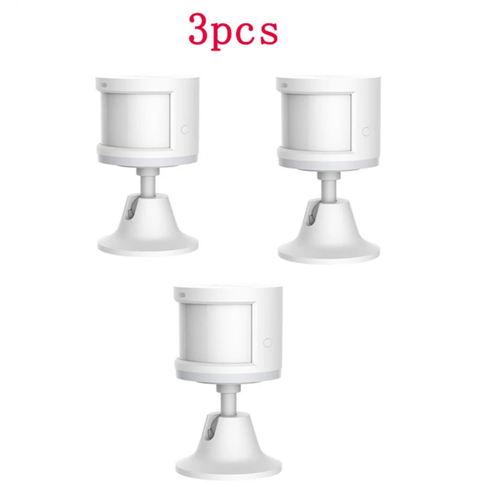 3pcs Датчик тела xiaomi Aqara и датчик интенсивности света s, ZigBee wifi беспроводная работа для xiaomi smart home mi jia mi home APP - Цвет: 3pcs