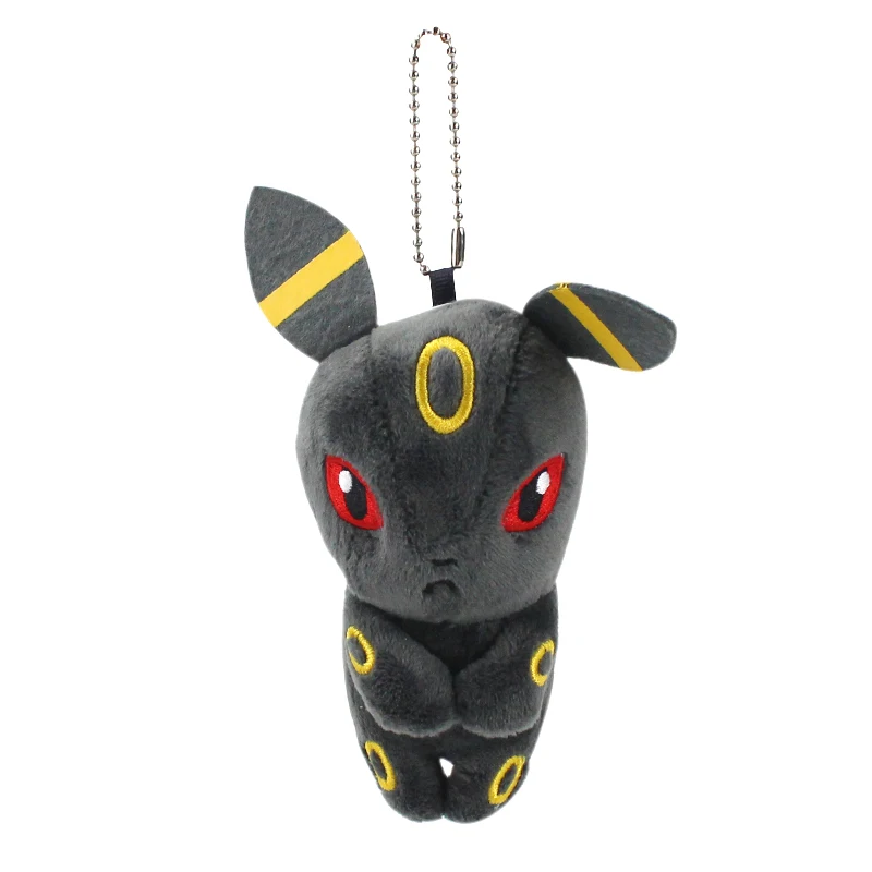 9-13 см 9 шт./компл. аниме Sylveon Umbreon Иви-флареон Vaporeon Jolteon Leafeon плисовый Мешок Подвески мини игрушки на цепочке для ключей Кукла рождественские подарки