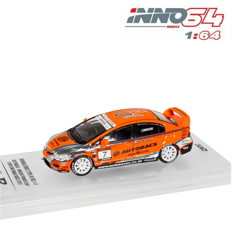 

INNO64 1:64 Honda Civic Ferio Gr.A #16 MUGEN Racing Die-cast Model Car