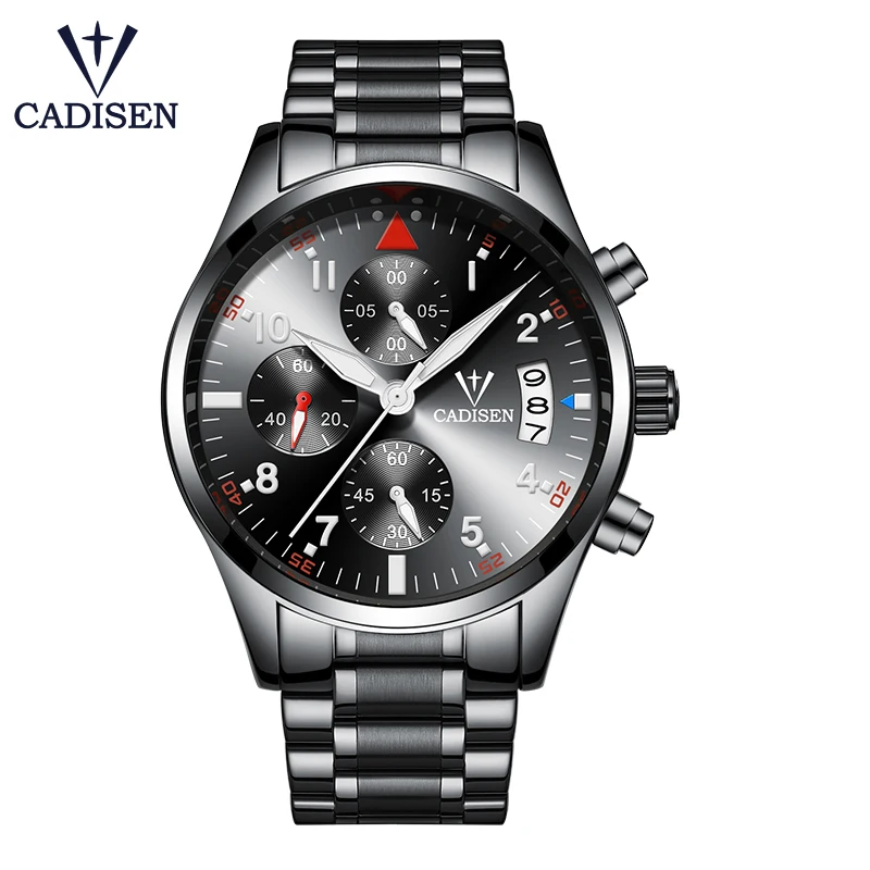 Cadisen 2013 мужские часы модные роскошные Брендовые спортивные кварцевые из