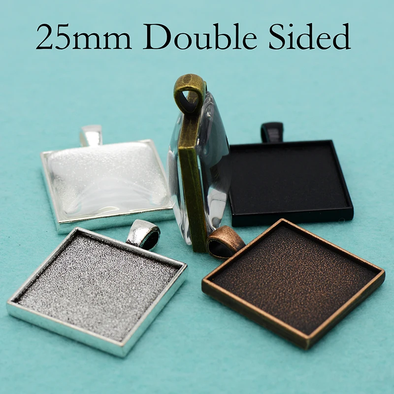 Double sided 25mm square
