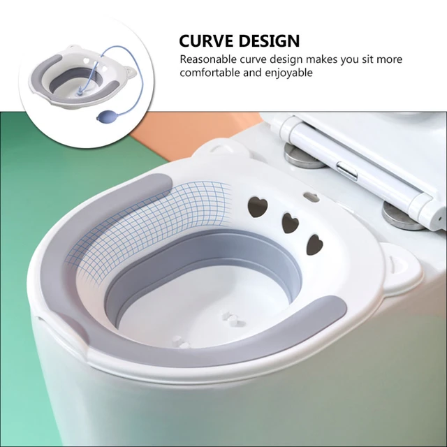 Donna bidet wc portatile femminile parti intime incinta pieghevole lavare  il culo lavabo vasino bambino materno toilette per adulti - AliExpress