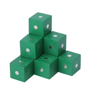

Magnetic Building Blocks Cube Wooden Toys for Kids Building Assembling Blocks 425F