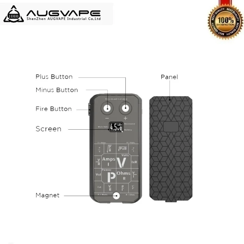 Оригинальный Augvape Druga Фокси из мультфильма для мальчика коробка мод 150 Вт создано