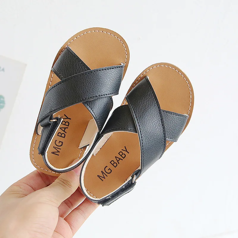 

CAPSELLA KIDS Sandals for Boys Girls Summer Beach Shoes 1-6 Years Toddler Soft Bottom Shoes Fashion Children Shoes Baby Sandals