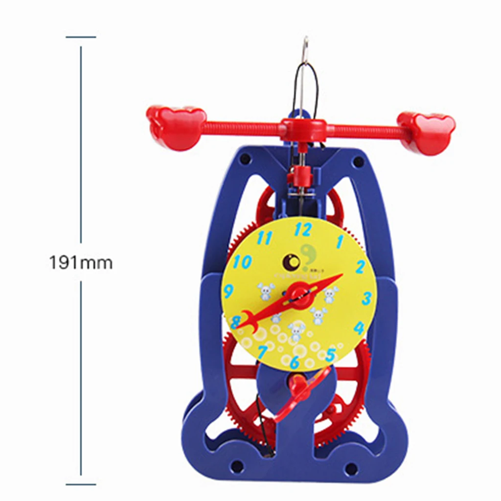 DIY Pendulum Clock Science Experiment Kits - Physics Time & Gear Puzzle Assembly Toys Kid Student Educational