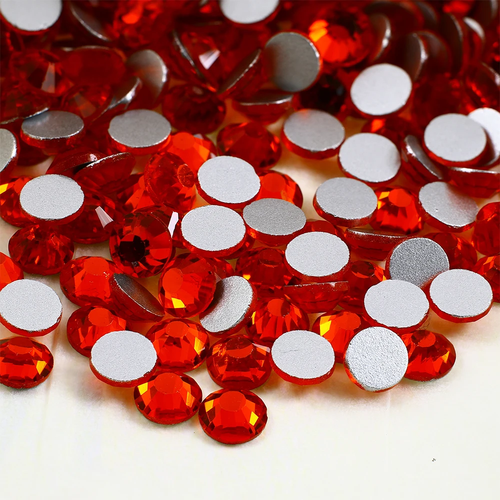 SS20 Многоцветный горный хрусталь кристалл без горячей фиксации flatback Стразы 3D